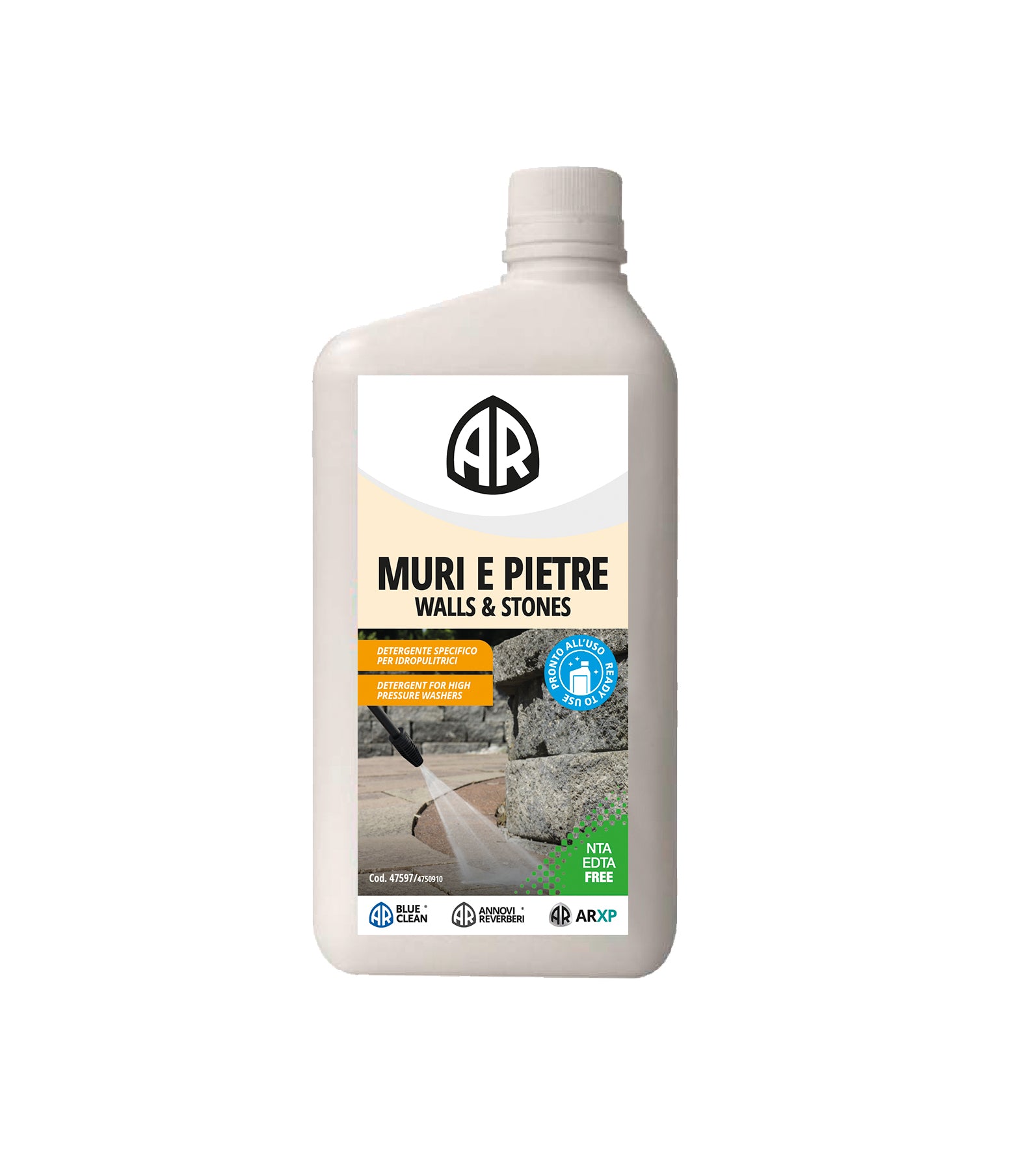 Détergent pour murs et pierre (1 l)